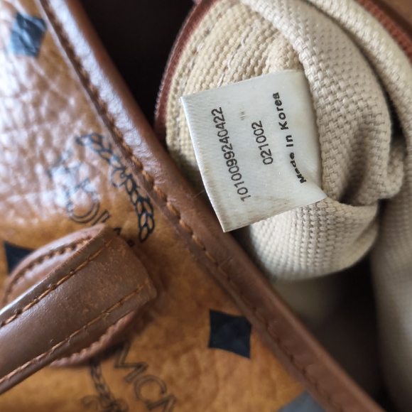 MCM Brown and Blue Women's Tote Bag - Picture 6 of 11